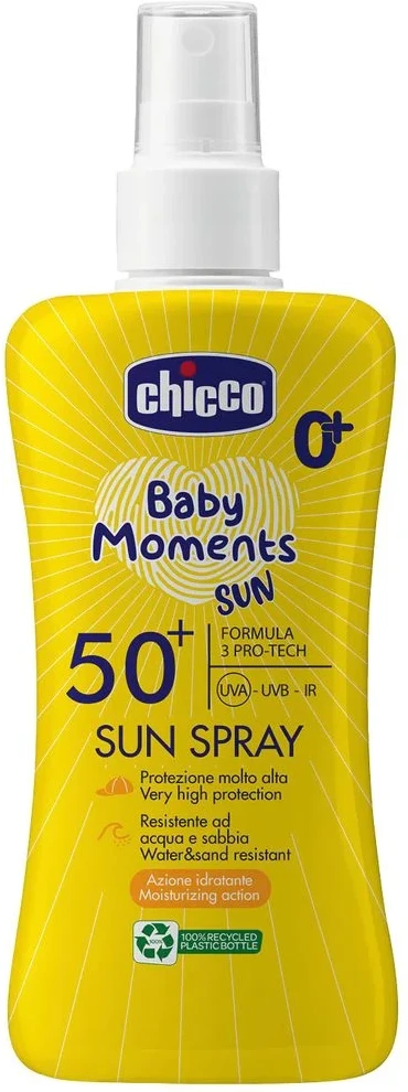 Молочко для защиты от солнца детское Chicco 50 SPF 150 мл (12726.00)
